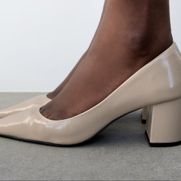 BNWOT Patent Heels - Picture 2 of 4